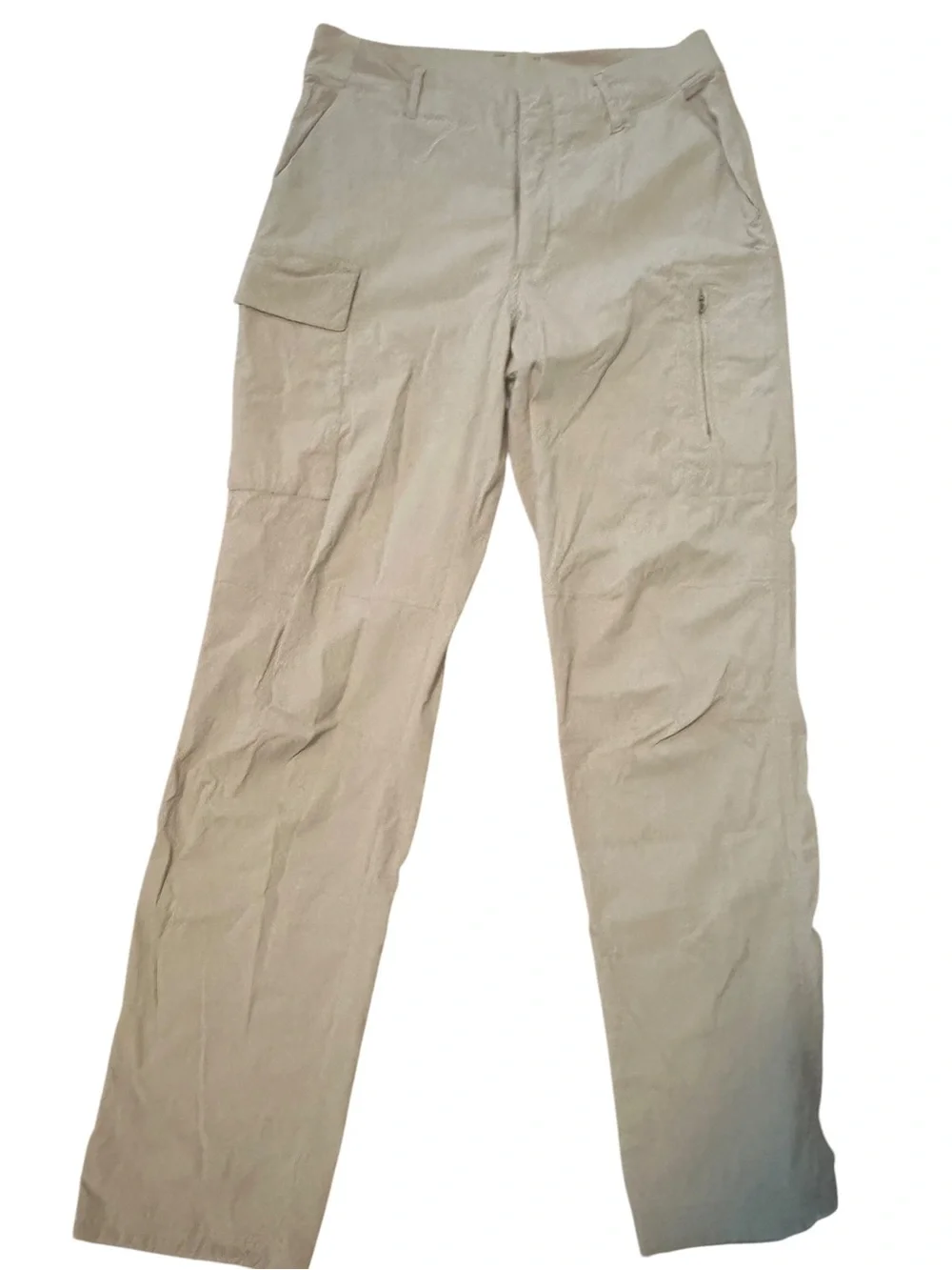 Athleta Neutral-Tone Cargo Joggers in Taupe Beige